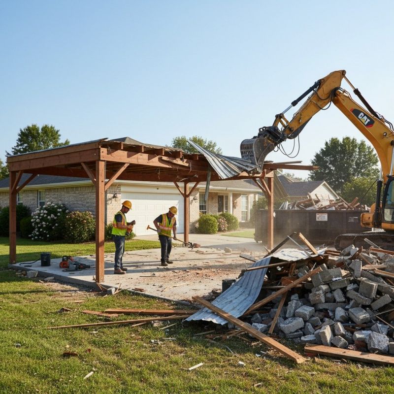 Terrace Demolition in Bergen County, NJ
