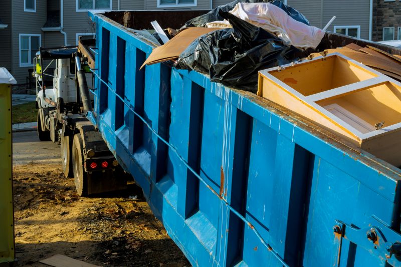 Convenient waste removal for large projects